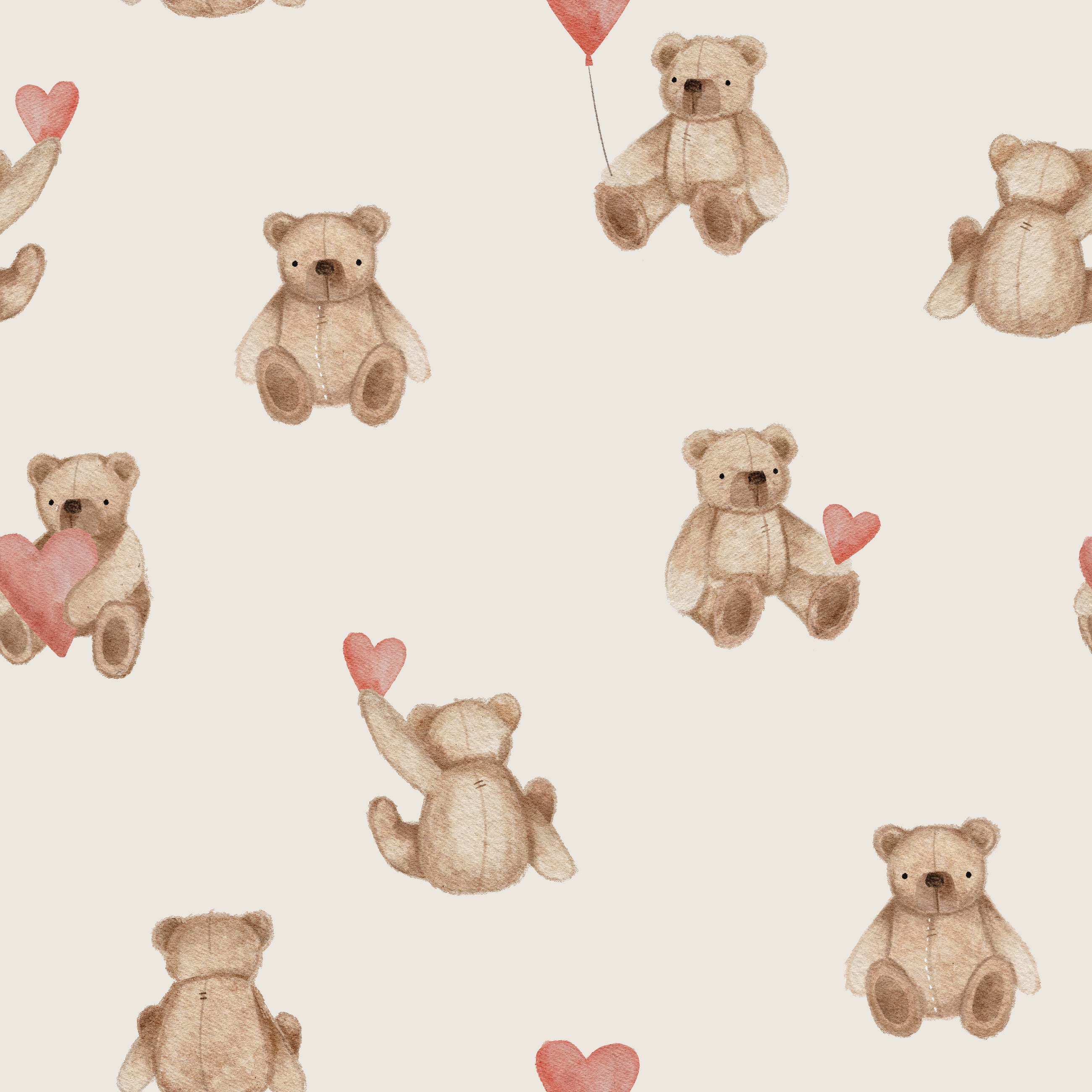 Teddy-gram 2pc Bamboo Pajama Set