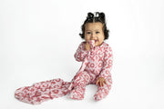Valentine's Day Xoxo Bamboo Newborn Lovey Small Blanket