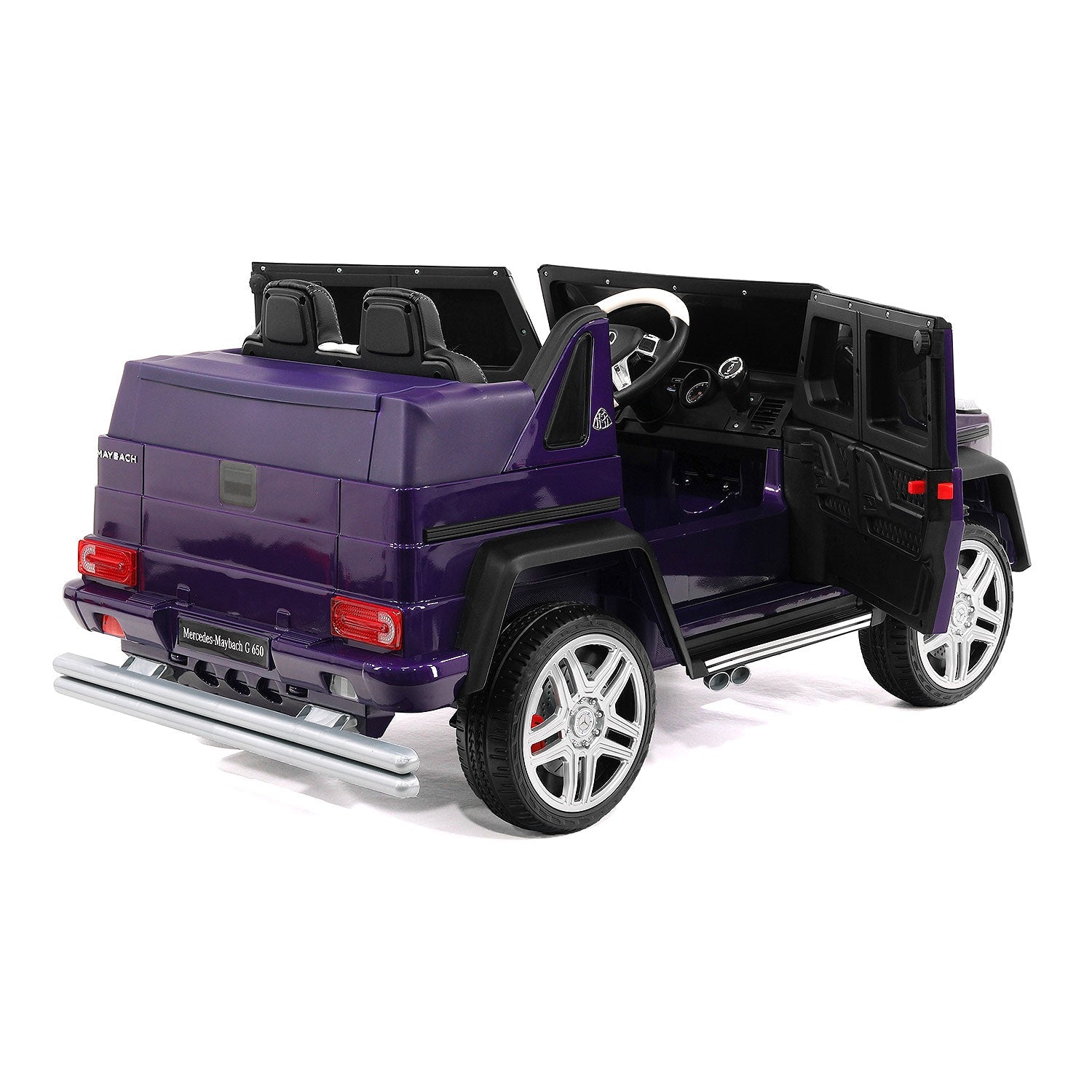 Mercedes Maybach G650 12v Kids Ride-on Car With Parental Remote | Purple