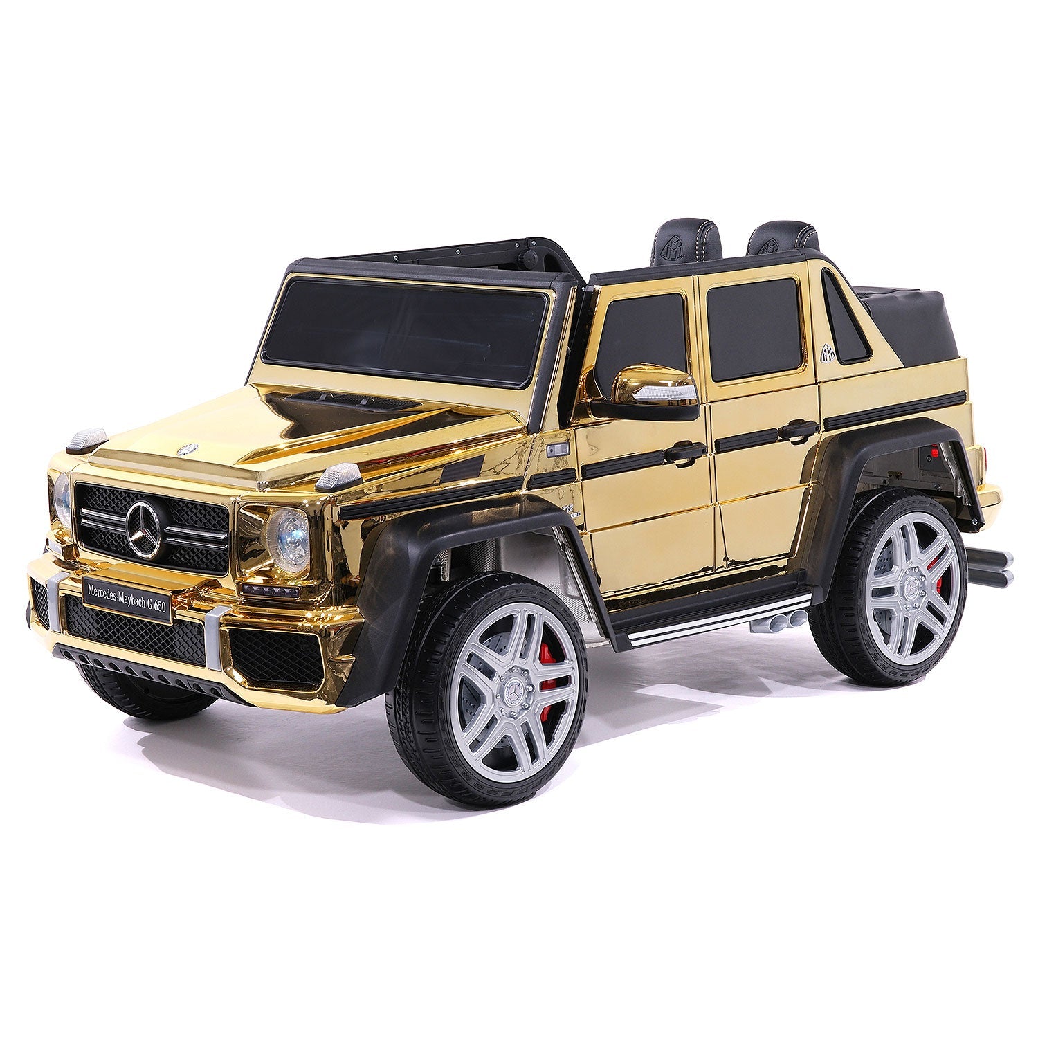 Mercedes Maybach G650 12v Kids Ride-on Car With Parental Remote | Gold
