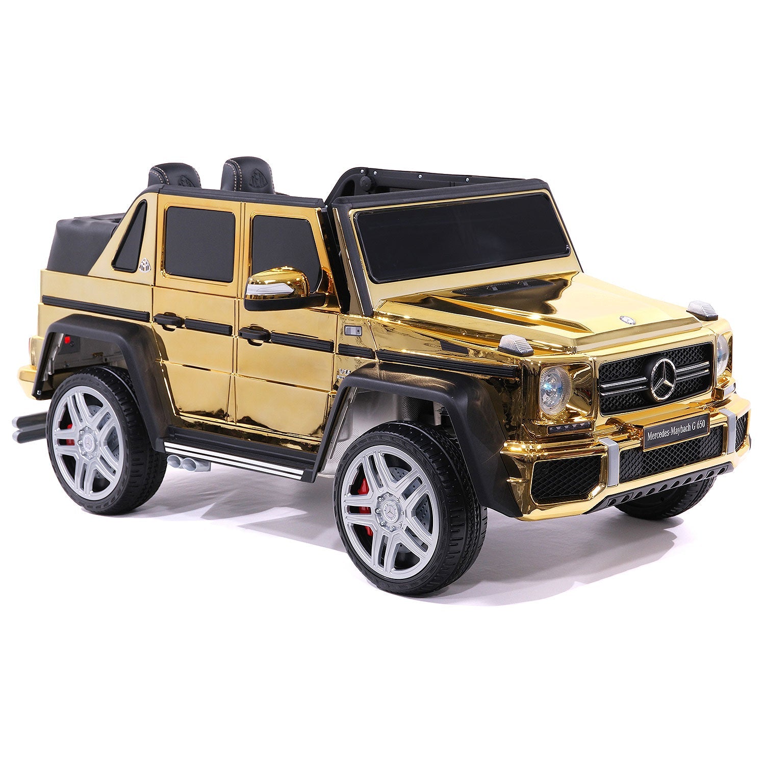 Mercedes Maybach G650 12v Kids Ride-on Car With Parental Remote | Gold