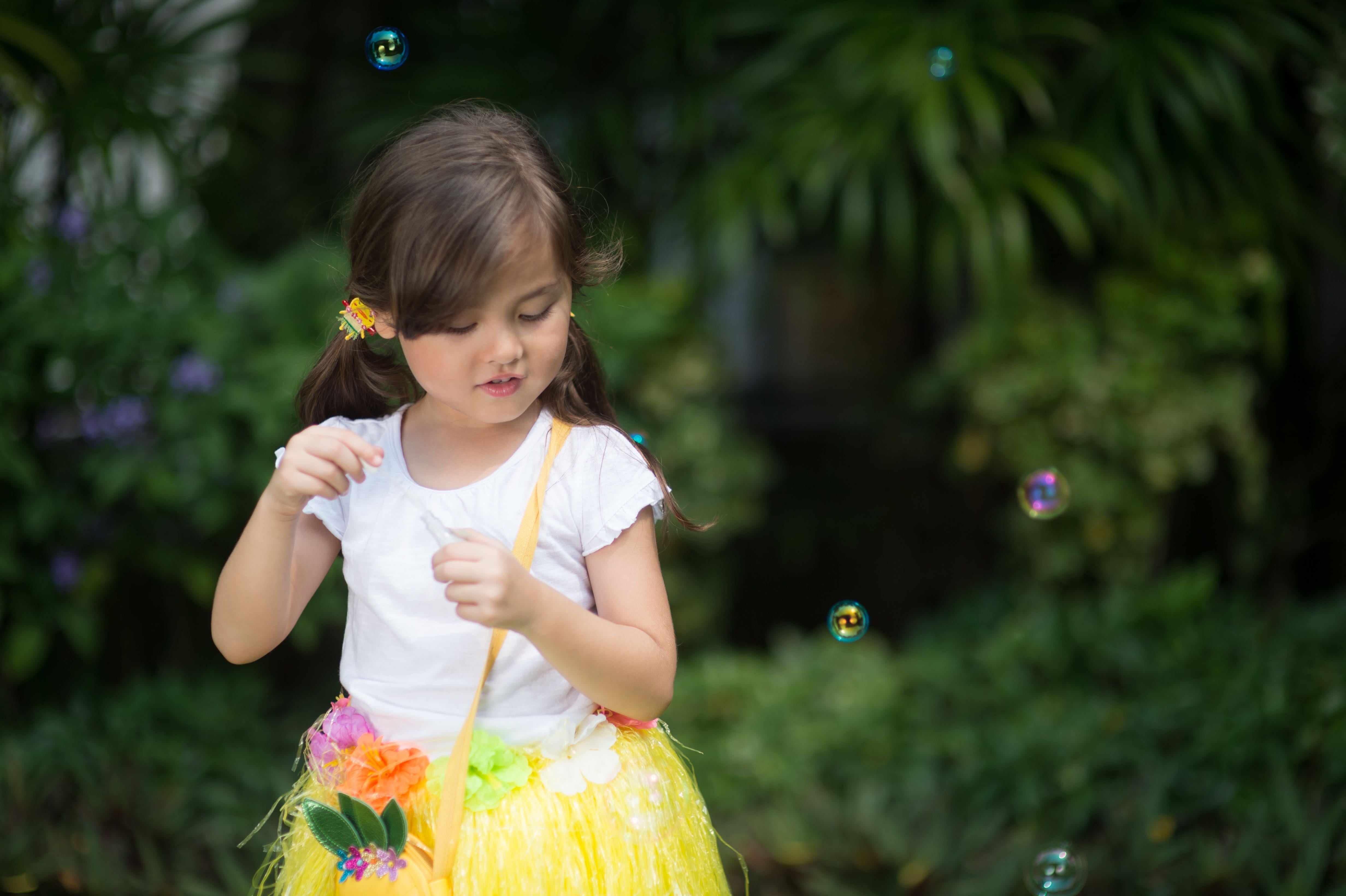 Tulle Glitter Flamingo Kids Hair Clip- Pink