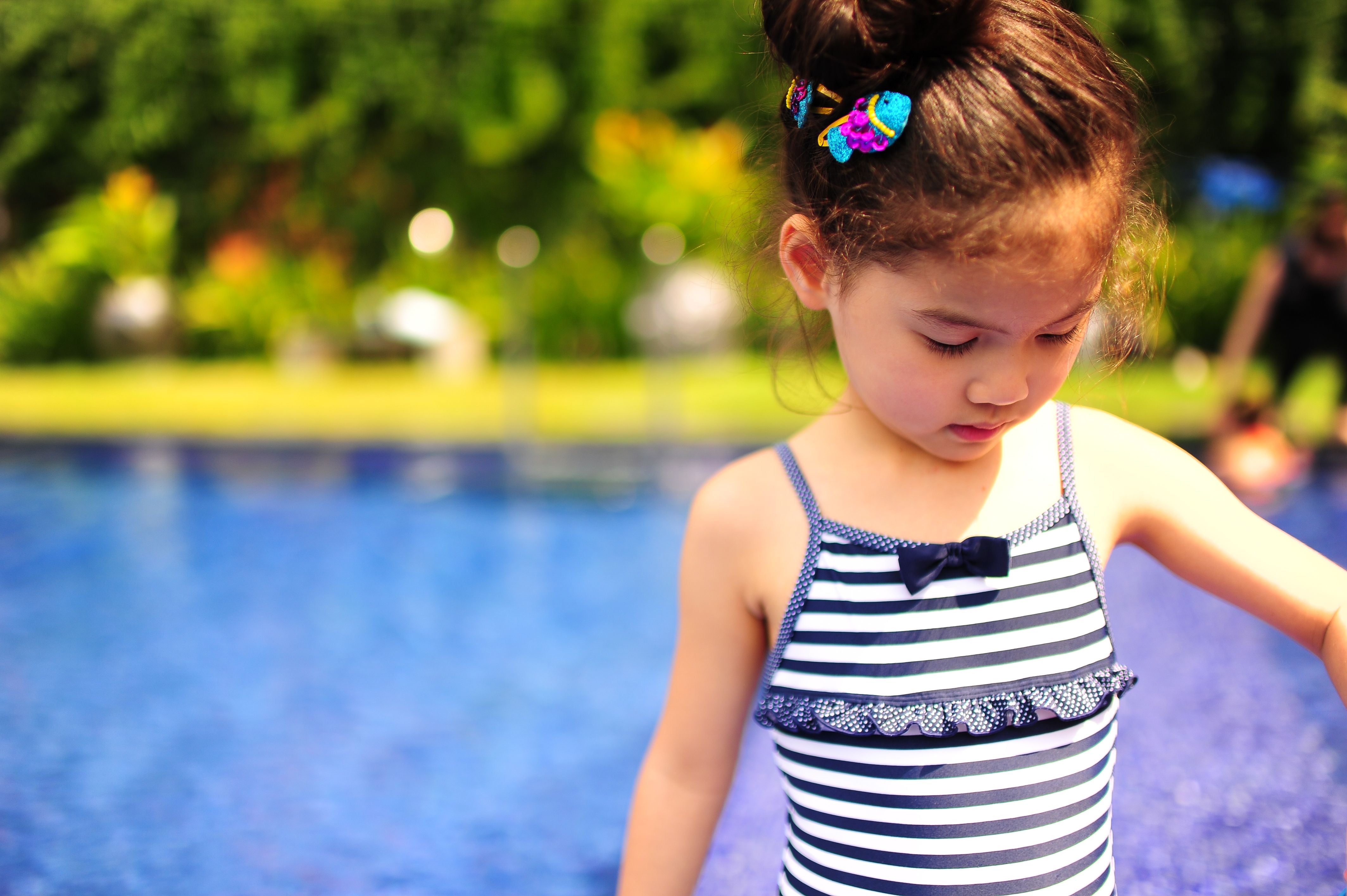 Shiny Fish Kids Hair Clips- Shiny Blue