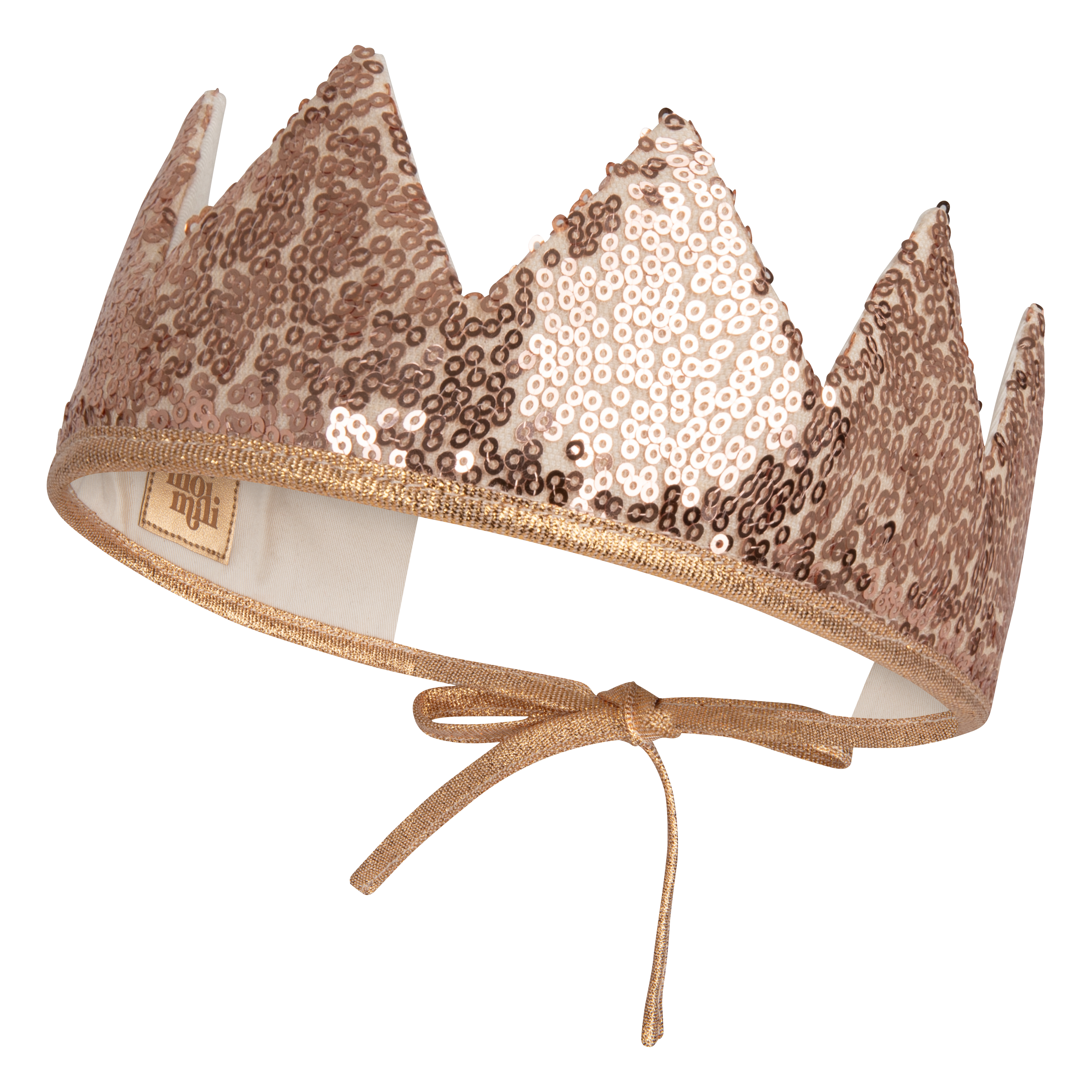 rose Gold Sequins Fairy-tale Crown