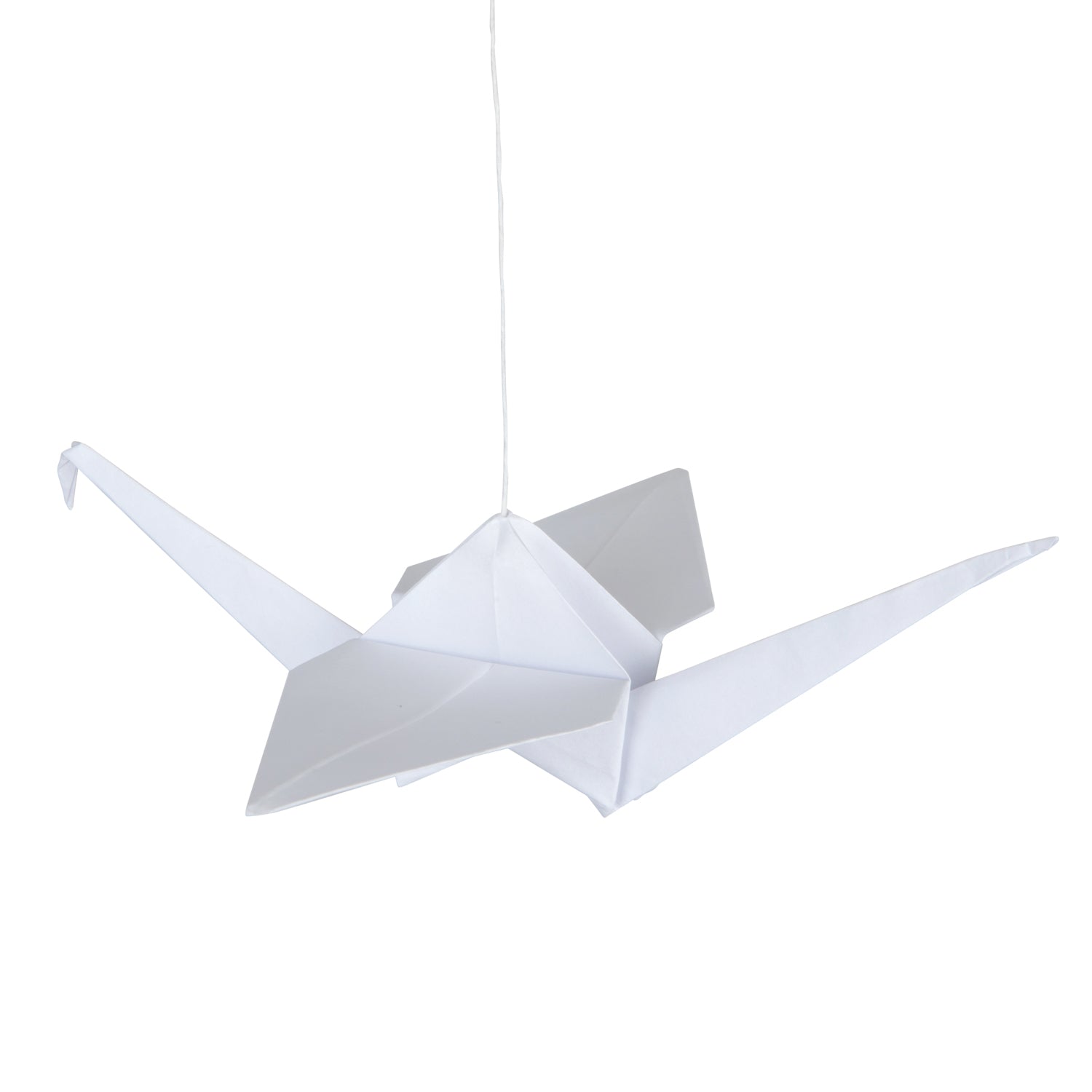 white Origami Nursery Mobile