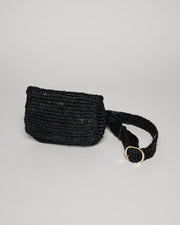 Straw Belt Bag- Natural