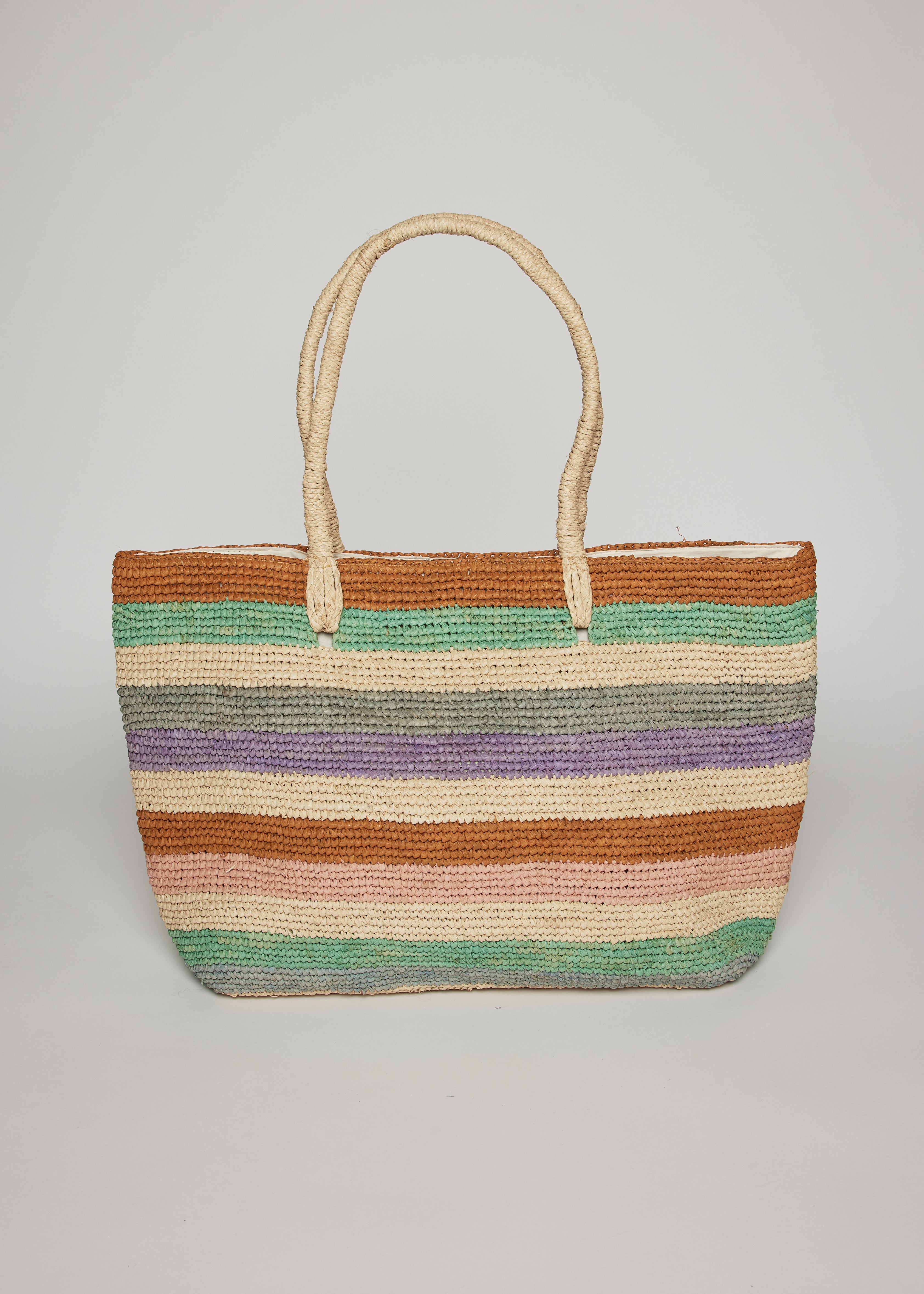 Seaglass Stripe Tote