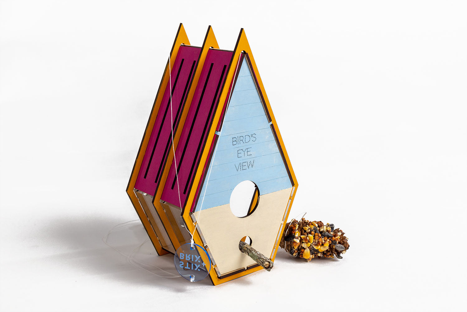 Birdhouse + Feeder