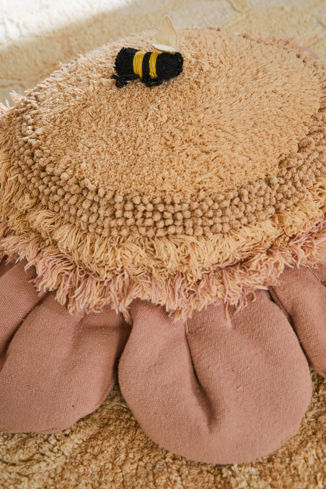 Floor cushion Pink Daisy  - Planet Bee