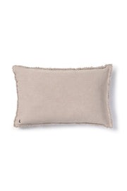 Stonewashed Rectangular Cushion New Grey
