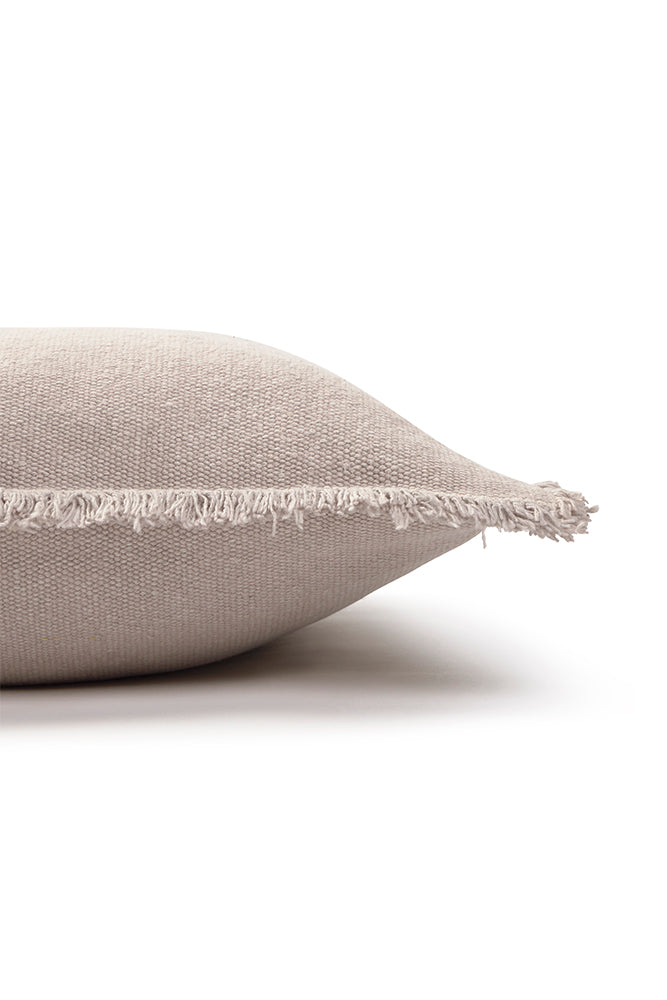 Stonewashed Rectangular Cushion New Grey