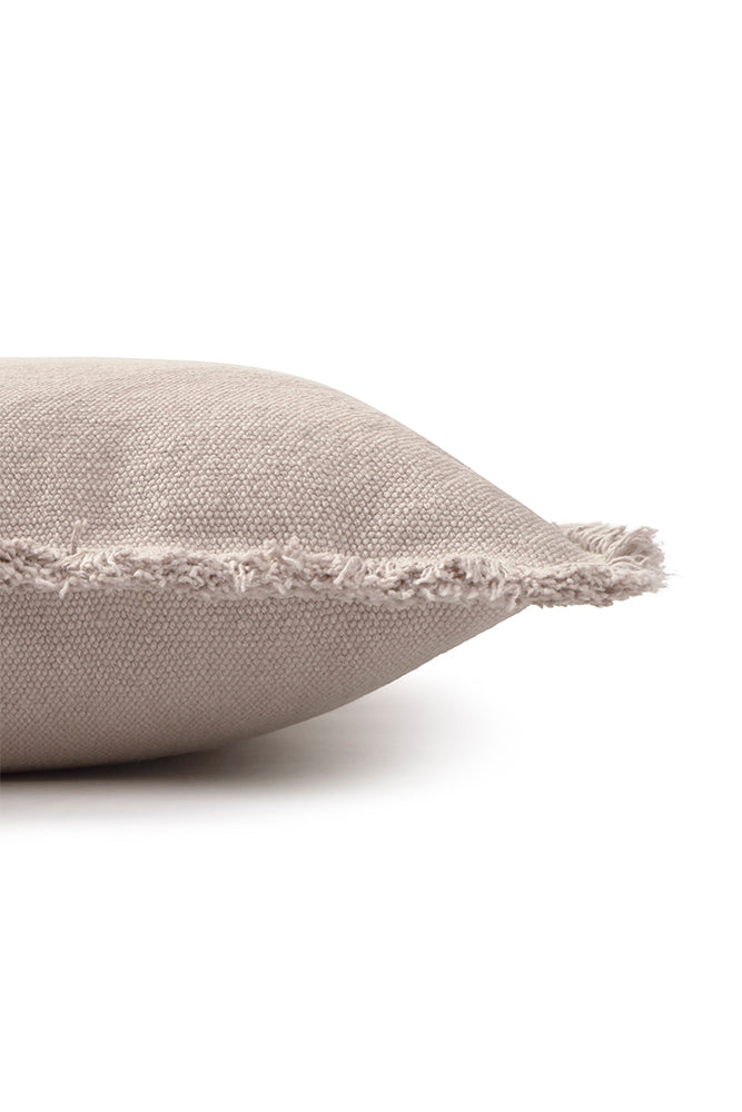 Stonewashed Square Cushion New Grey