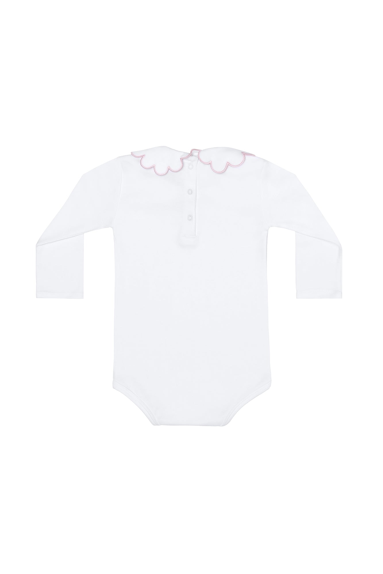 Nella Scallops Long Sleeve Onesie