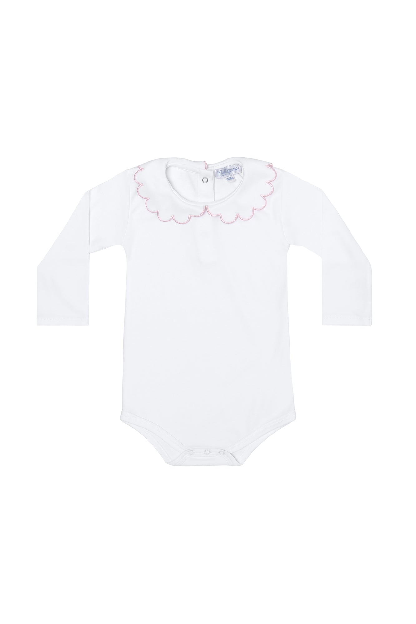 Nella Scallops Long Sleeve Onesie