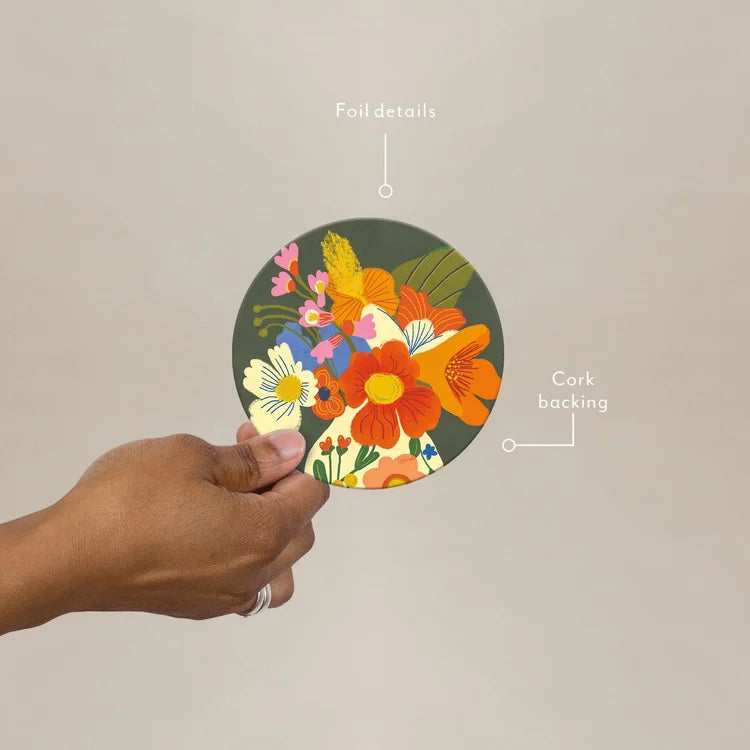 Bouquet Of Coasters - Mix And Match Florals