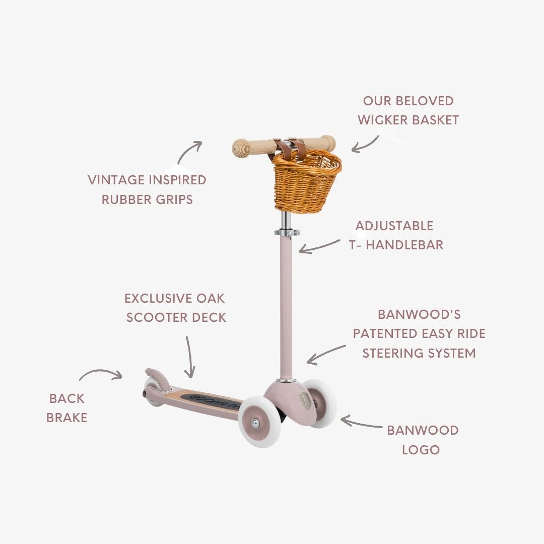 Scooter  - Dustypink