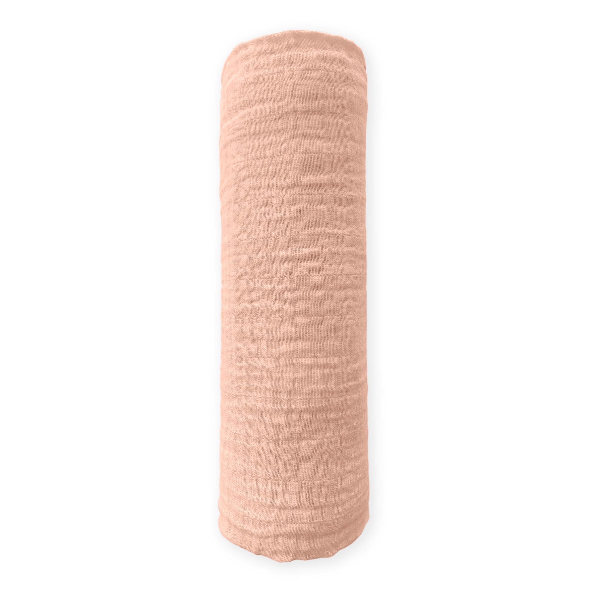 Muslin Swaddle Single - Peach Blush