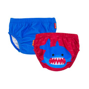 Baby/toddler Reuseable Swim Diaper Set (2 Pcs) - Sherman The Shark