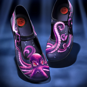 Chocolaticas® Sea Demon Women's Mary Jane Flat