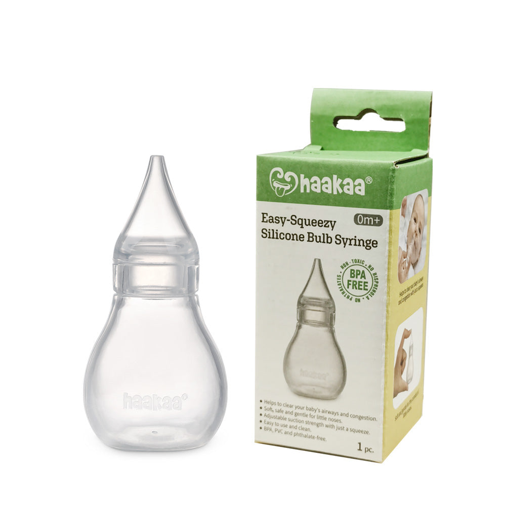 Haakaa Easy-squeezy Silicone Bulb Syringe (0m+)