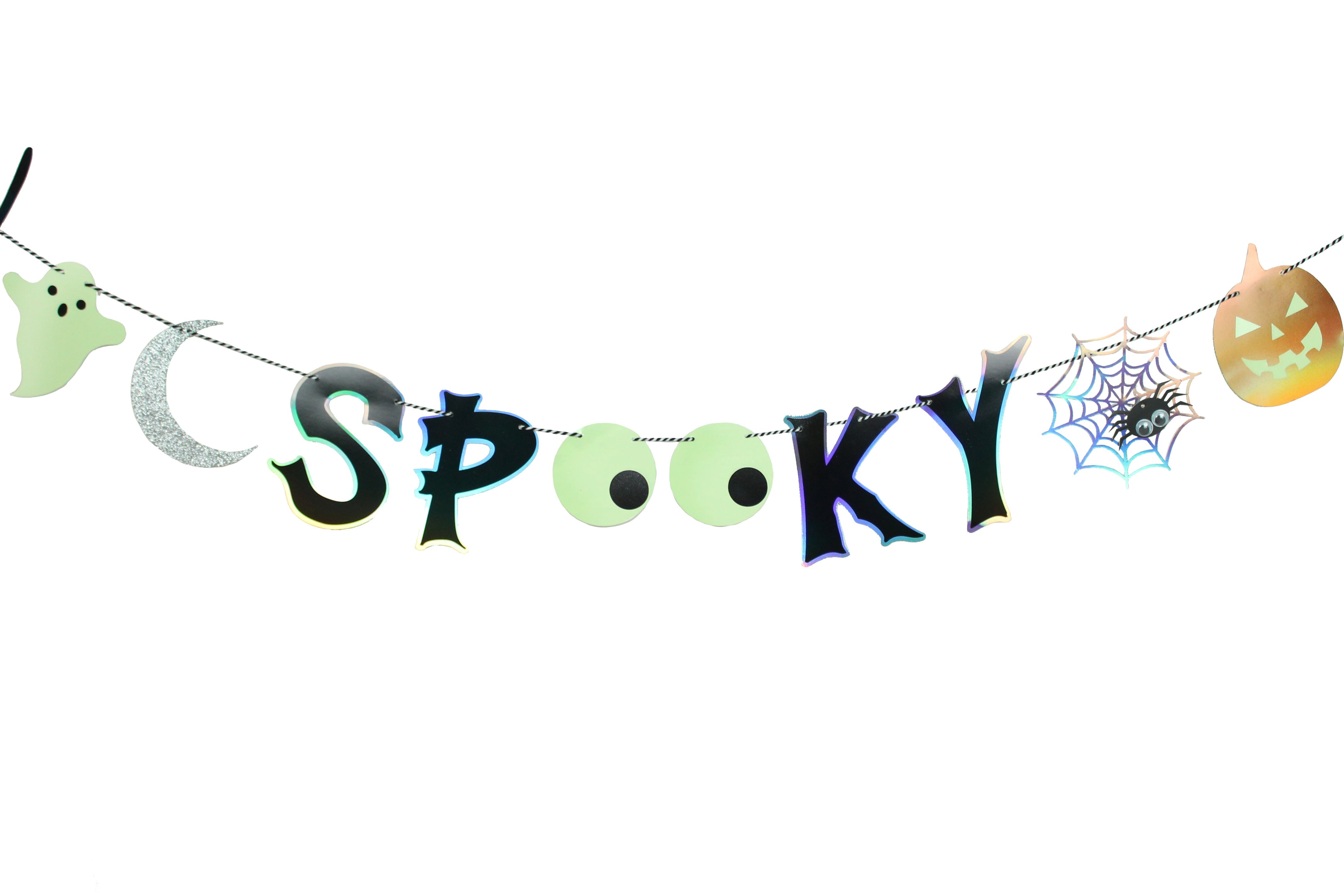 Spooky Halloween - Party Banner (glows In The Dark)