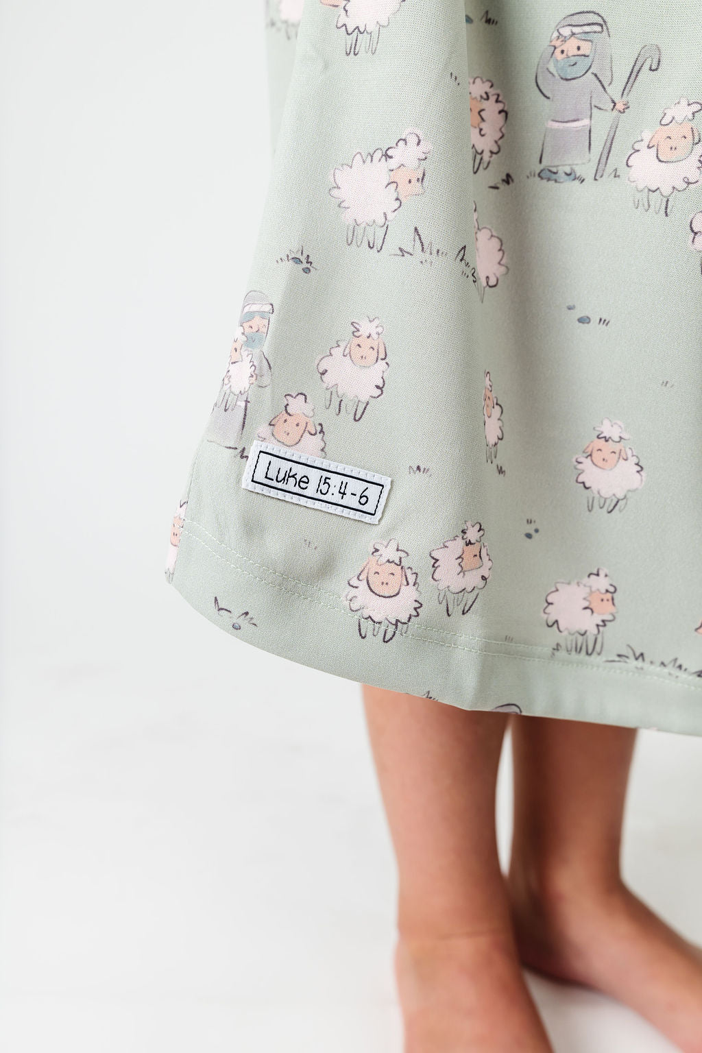 The Lost Sheep Pj Girls Nightgown Polyester