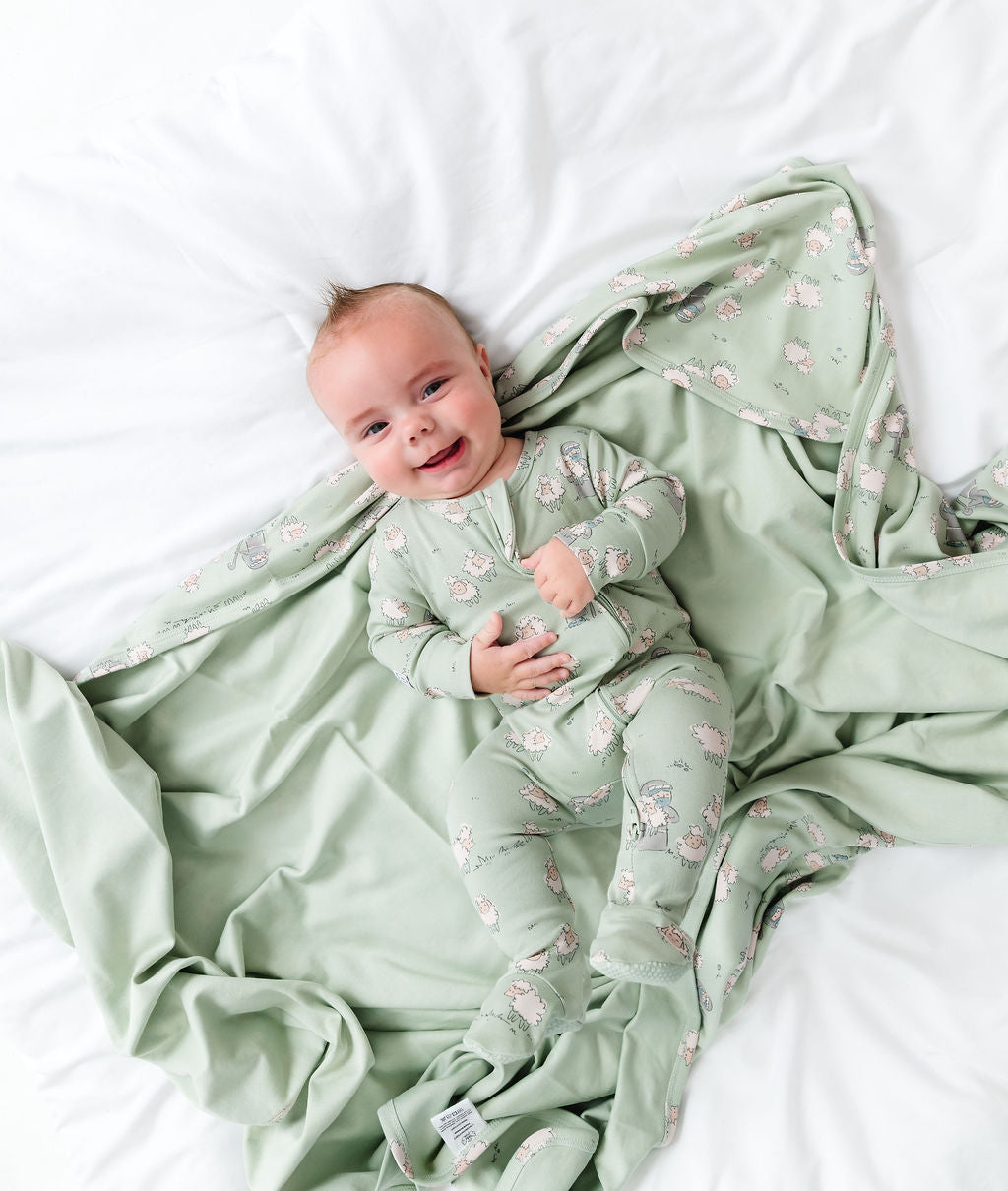 The Lost Sheep Swaddle Cotton