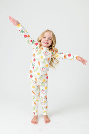Perfect Harvest Pj Long Sleeve Set Cotton