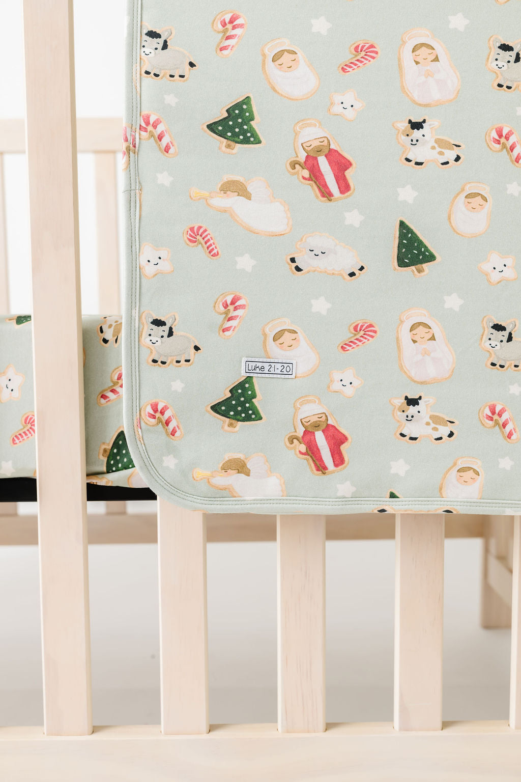 Gingerbread Jesus Bedsheet Cotton