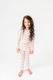 Let Us Adore Him Pj Long Sleeve Set Bamboo