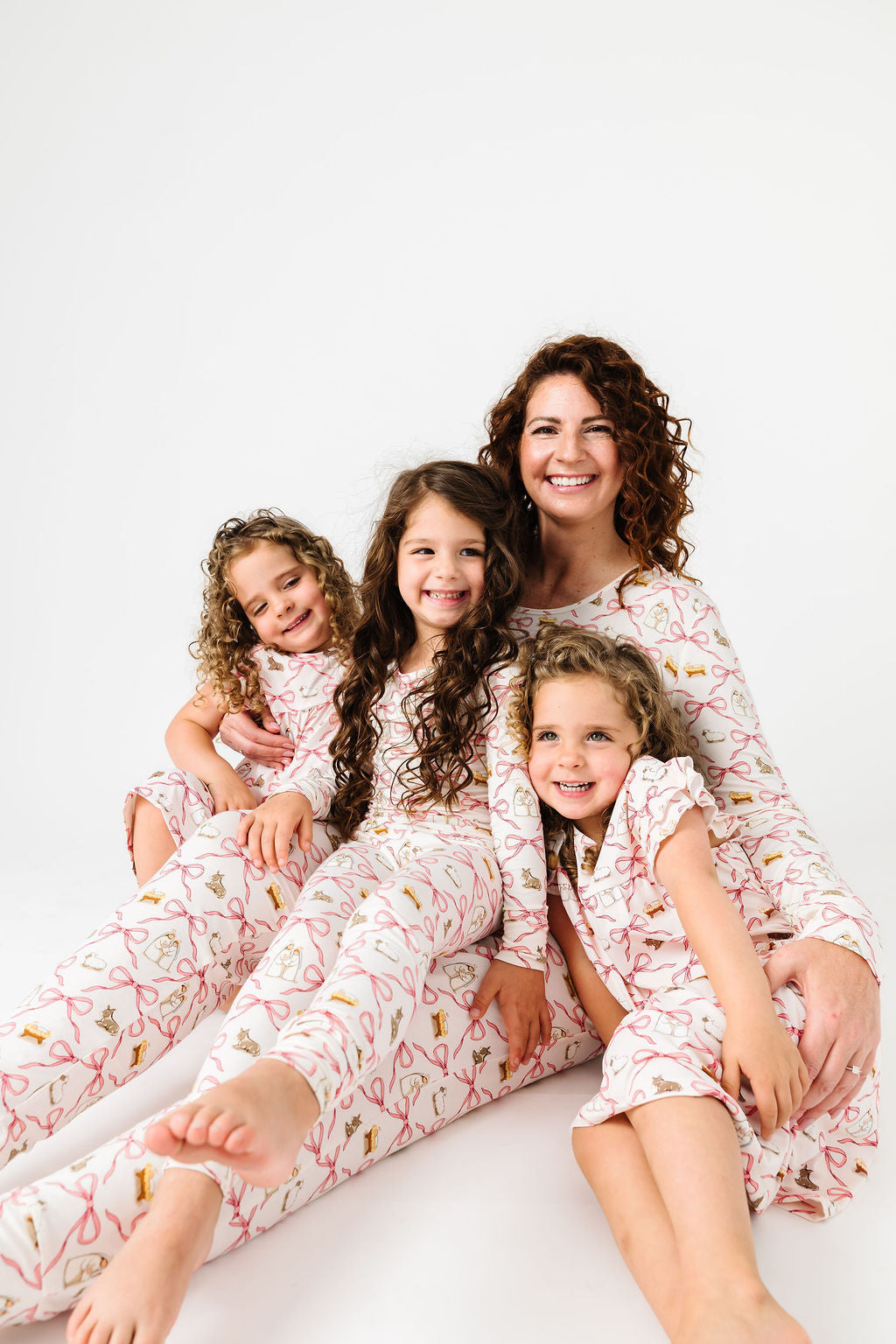 Let Us Adore Him Pj Girls Nightgown Polyester