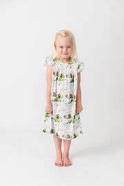 He Is Risen Pj Girls Nightgown Polyester
