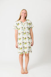 He Is Risen Women's Pj Nightgown Cotton