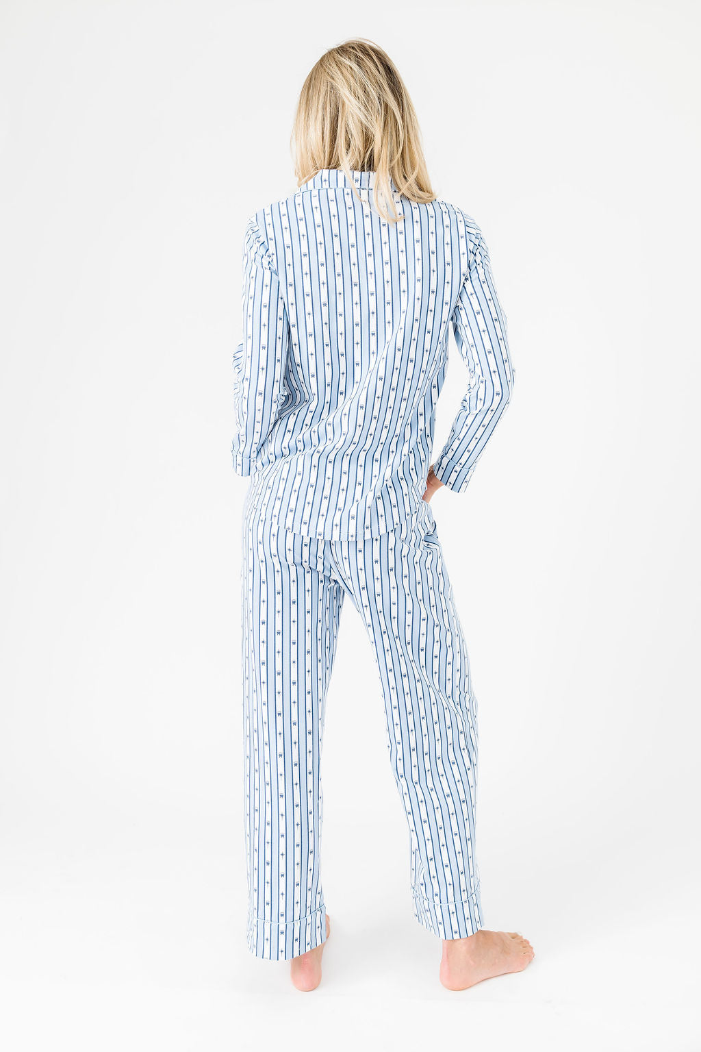 Star Of Wonder Pj Womens Notch Collar Set Organic Cotton