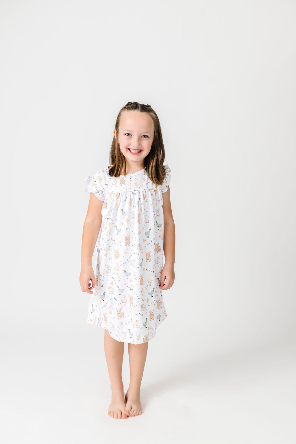 New Birth Pj Girls Nightgown Polyester