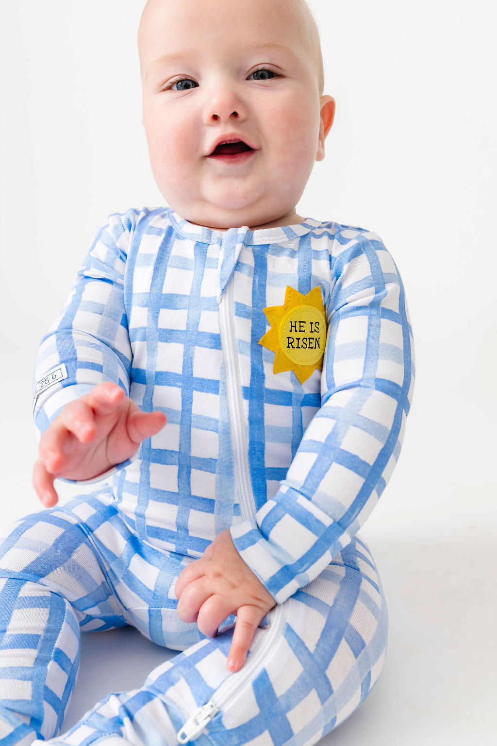 The Risen Son Pj Footed Onesie Bamboo