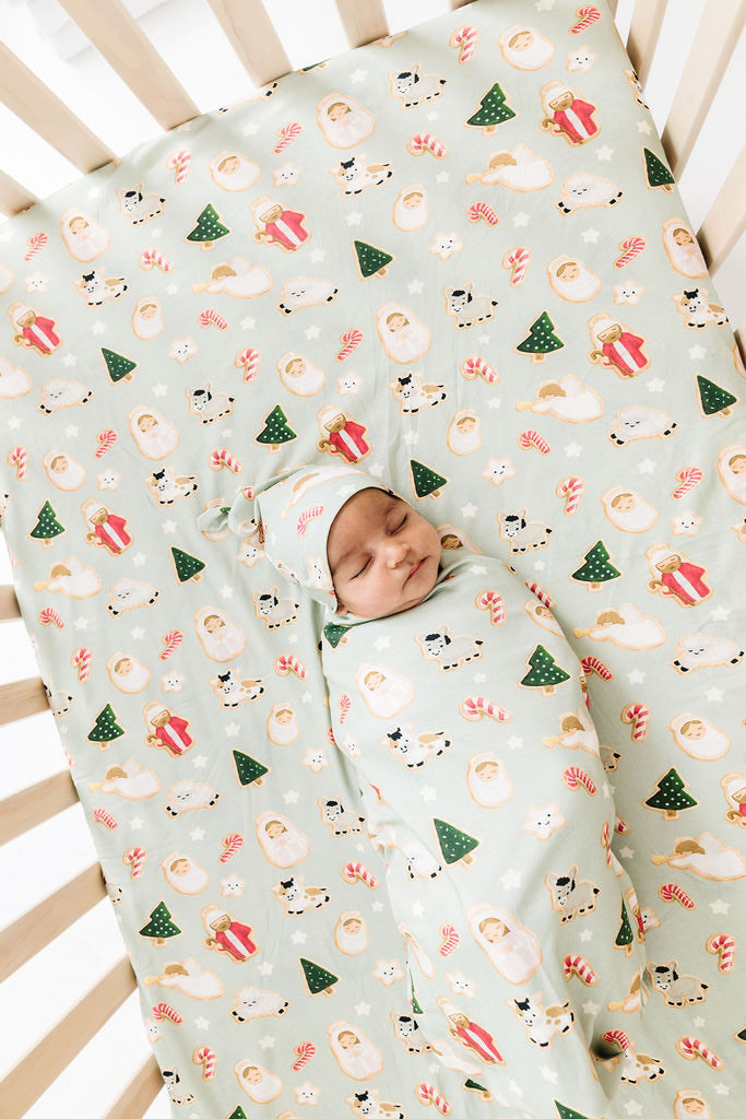 Gingerbread Jesus Bedsheet Cotton