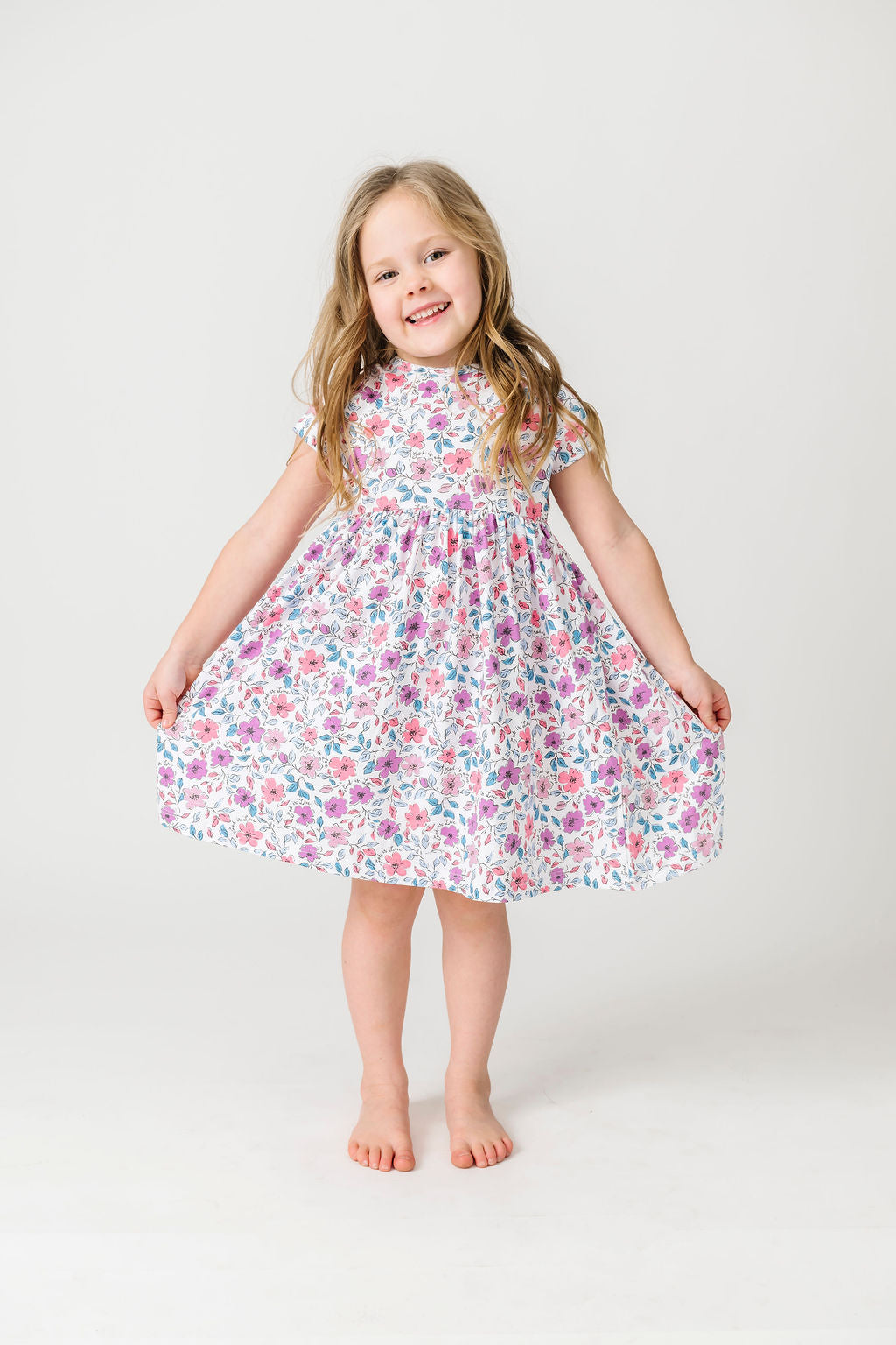 God Is Love Short Sleeve Twirl Dress Cotton