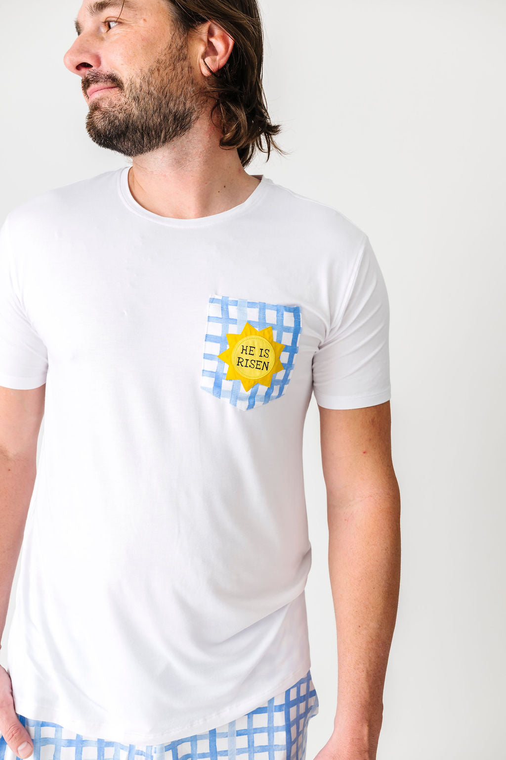 The Risen Son Mens Pj Set Bamboo