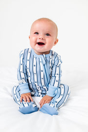 Star Of Wonder Pj Footed Onesie Organic Cotton