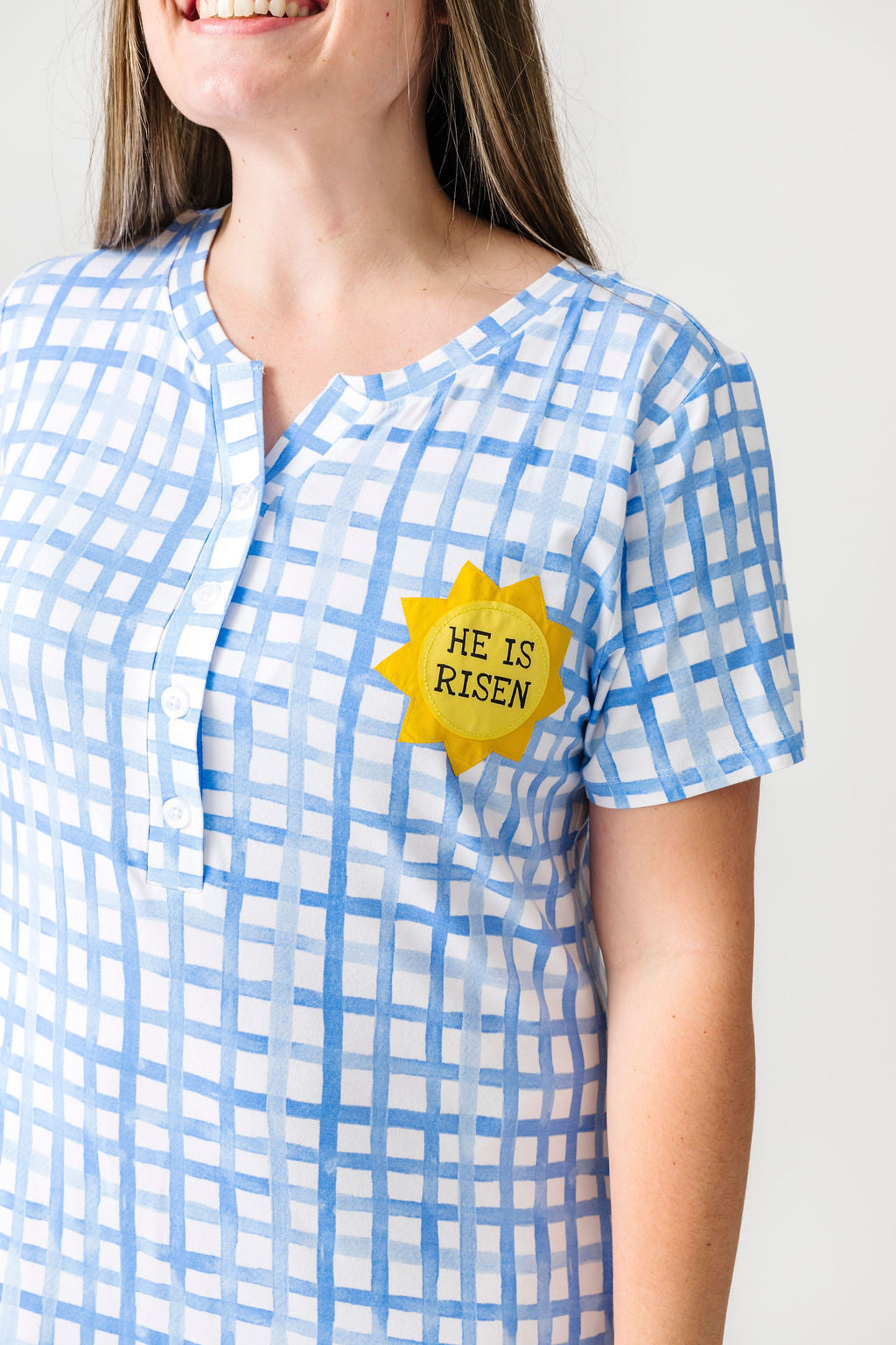 The Risen Son Womens Pj Nightgown Bamboo