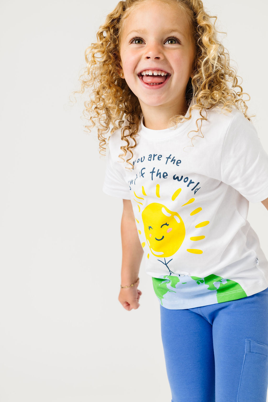 Light Of The World Short Sleeve T-shirt Cotton