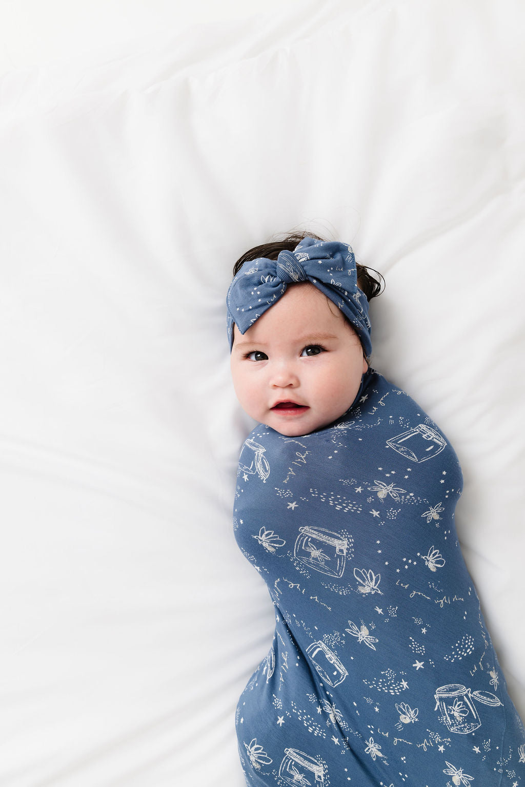 Let Your Light Shine Fireflies Headband Bamboo
