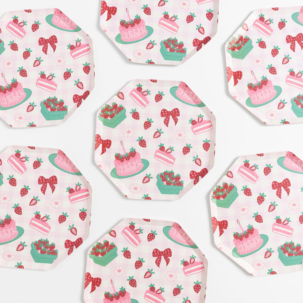 Strawberry Delight Plate