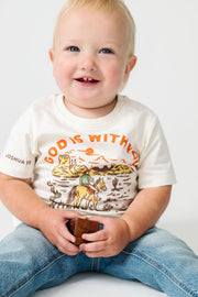 Baby God Is With You T-shirt Cotton | Short Sleeve