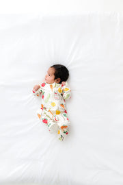 Perfect Harvest Pj Footed Onesie Cotton