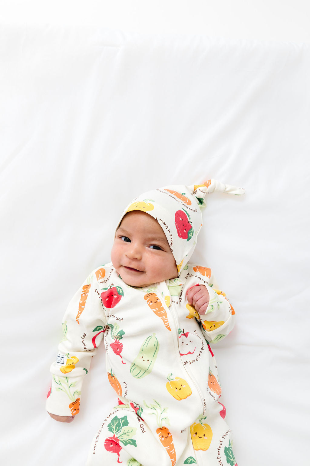 Perfect Harvest Pj Footed Onesie Cotton
