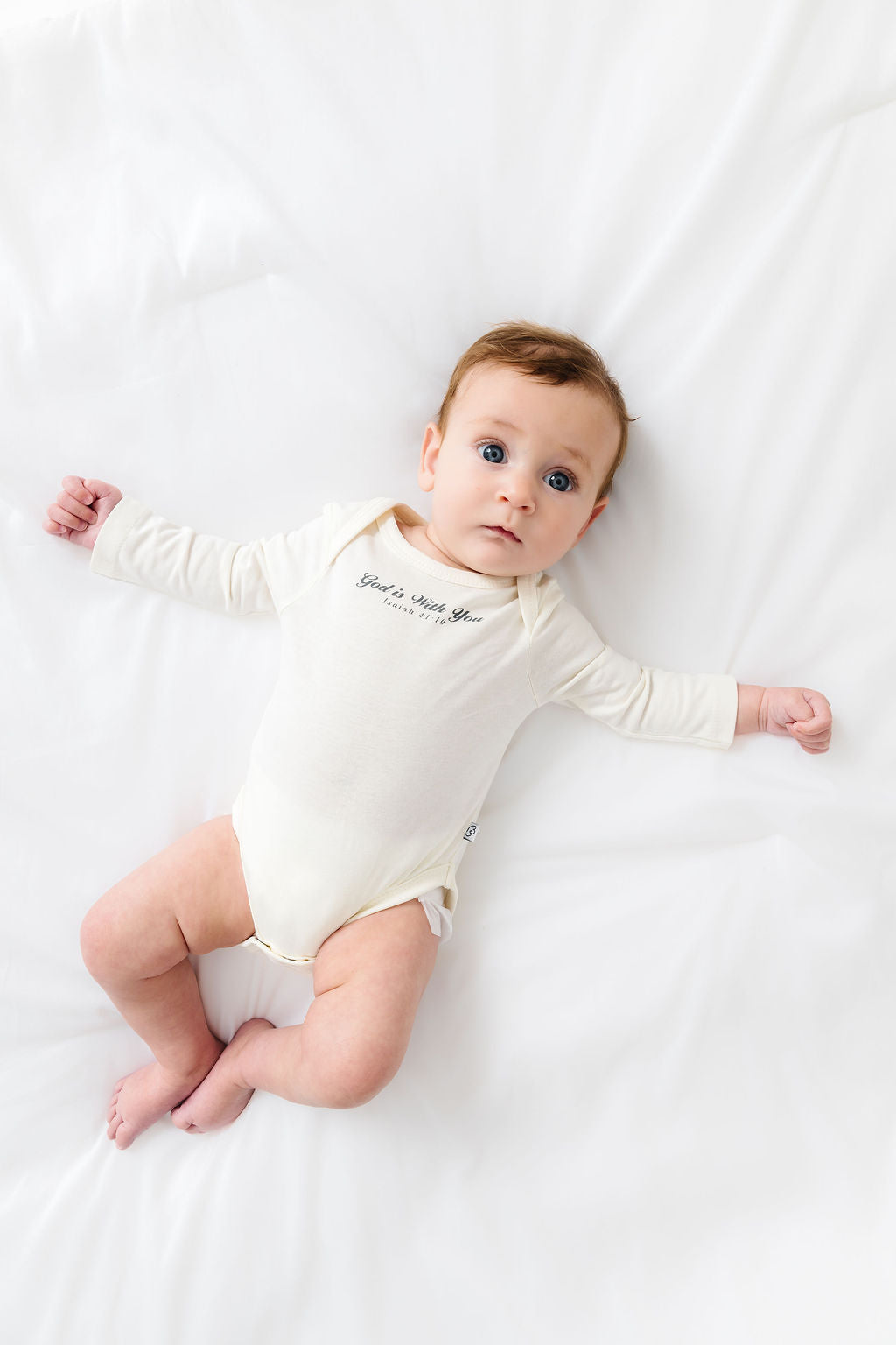Baby Fear Not Floral Bodysuit Cotton | Long Sleeve