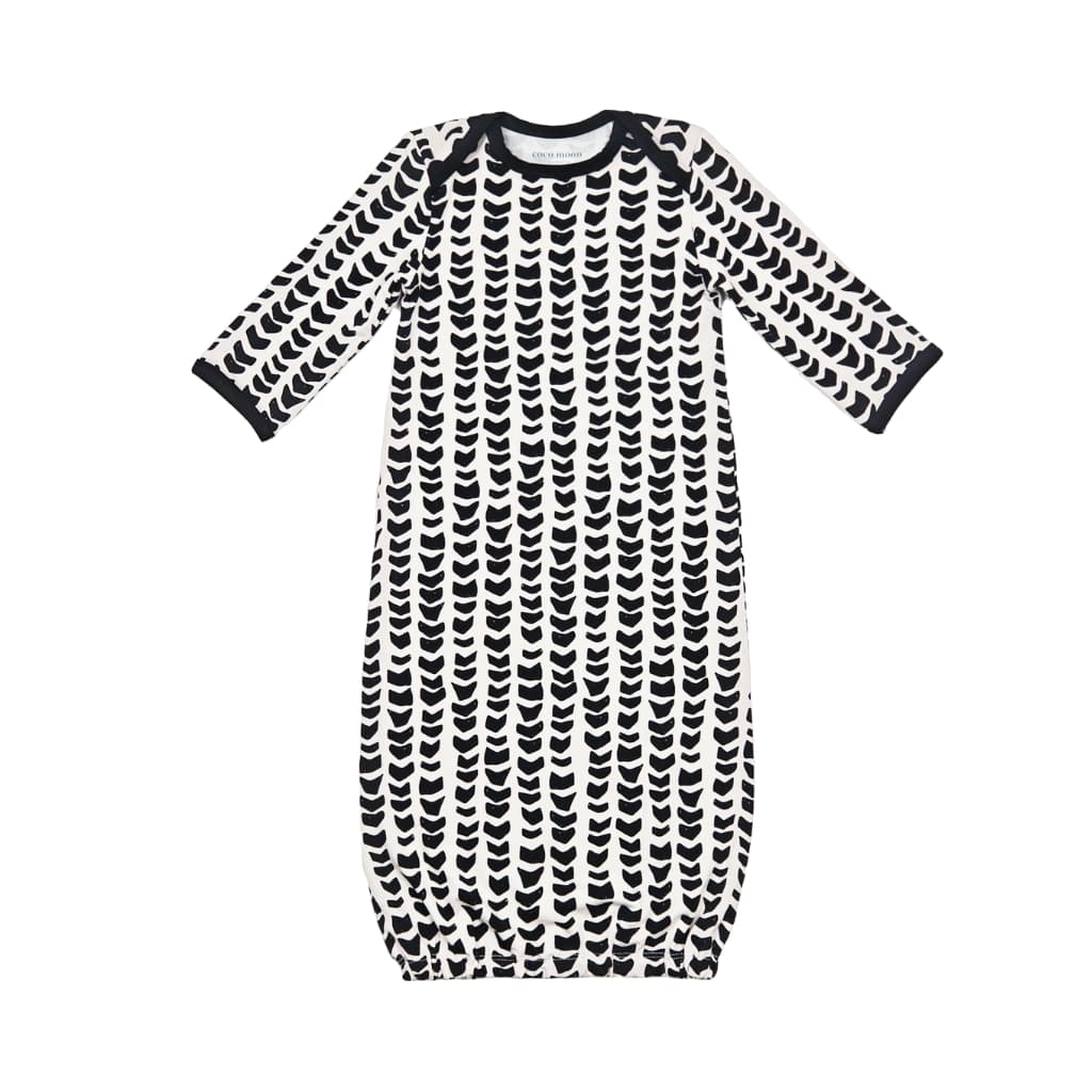 Shell-ish Bamboo Layette Gown