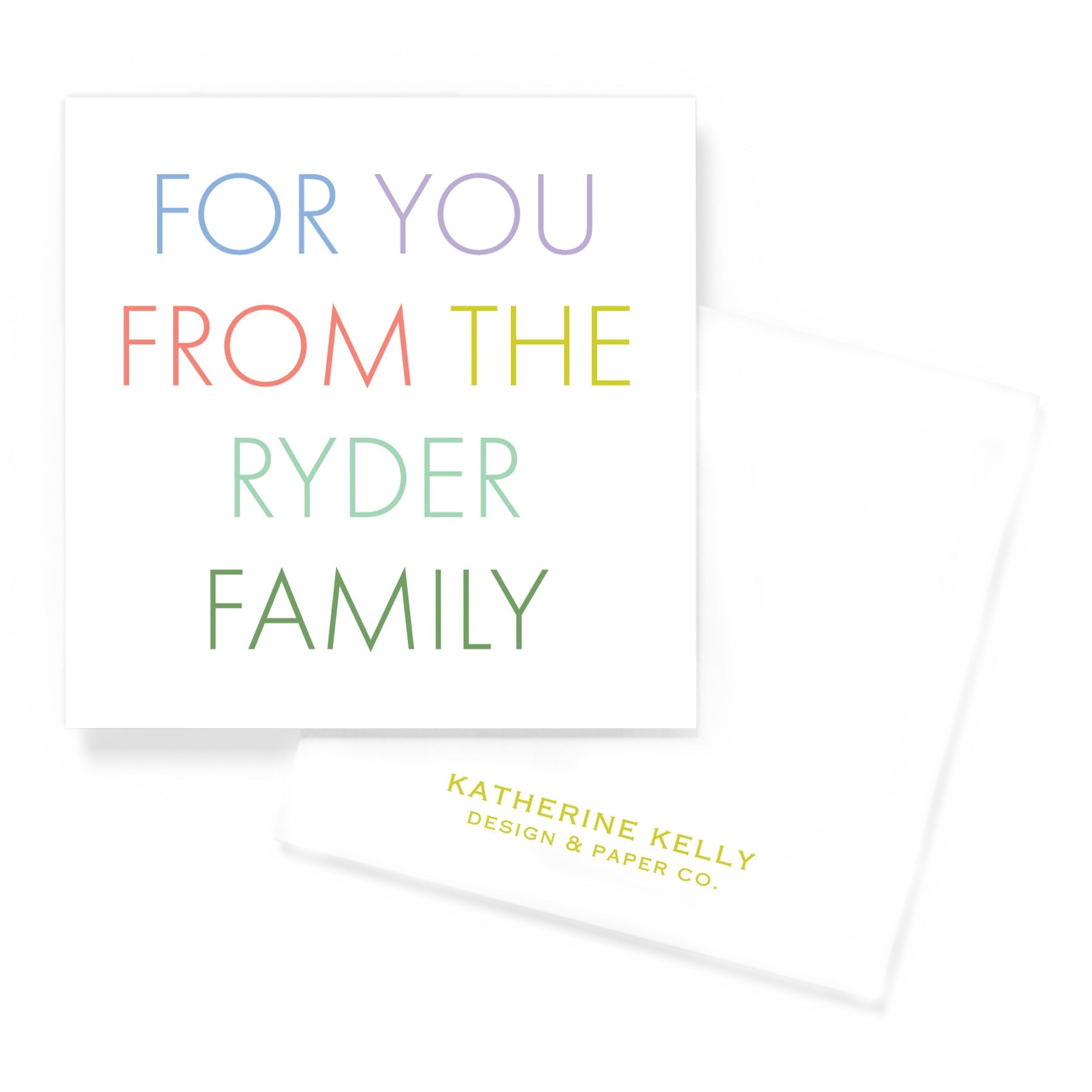 A Gift For You Primary Enclosure Card